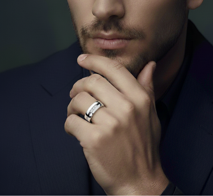 Ring in Silver Gift Him