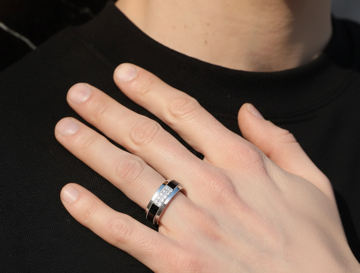Men’s Solid Ring with Minimal Design