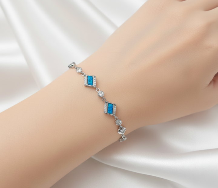 Bohemian Style Silver Bracelet