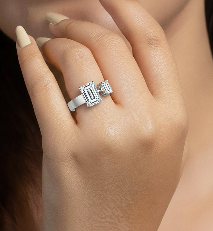 Artistic Cutout Ring Women