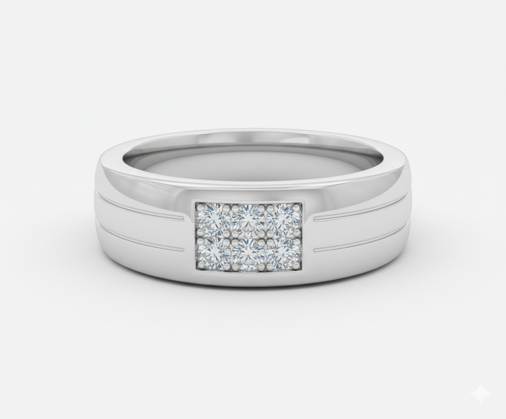 Raw Edge Ring for Men