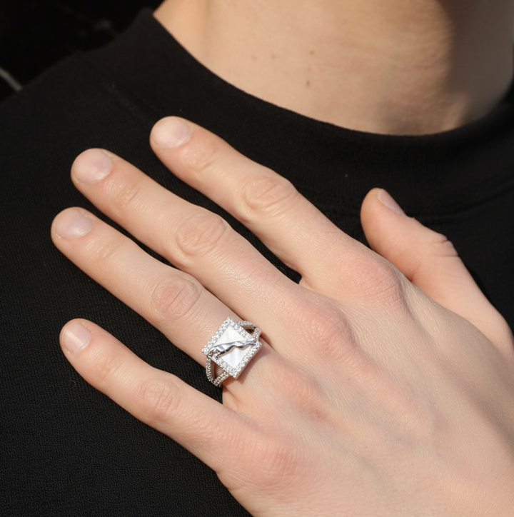 Artistic Engraving Ring