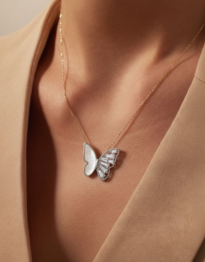 Silver Pendant Chain Modern Women’s