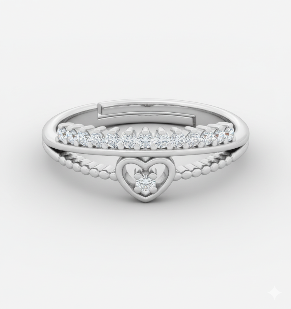 Simple Silver Women’s Ring