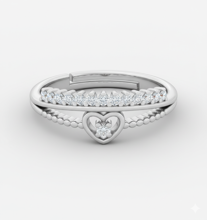 Simple Silver Women’s Ring