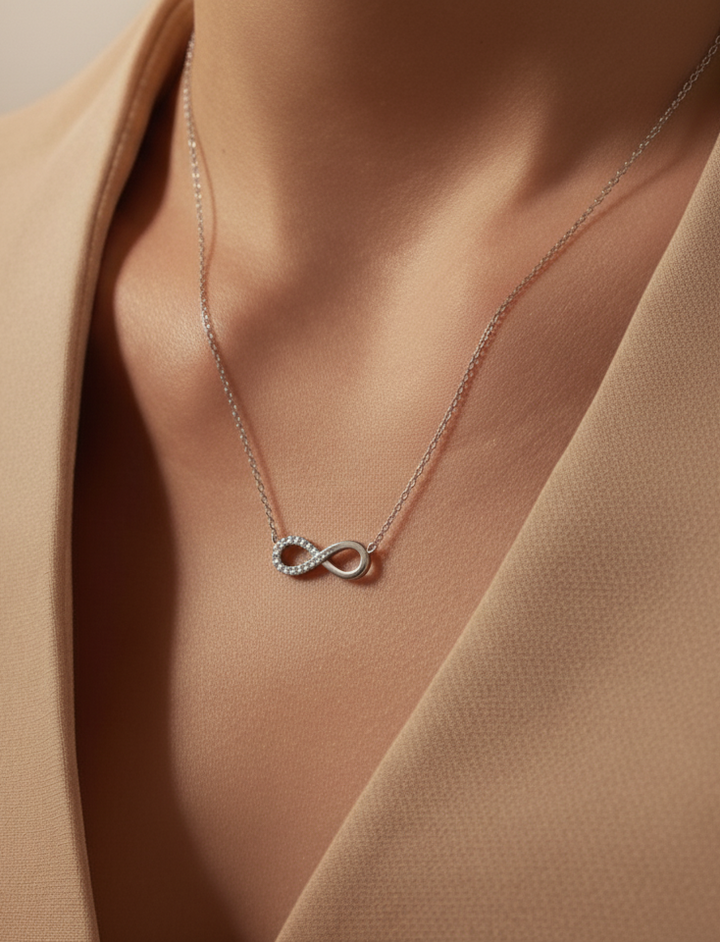Infinity Diamond Pendant