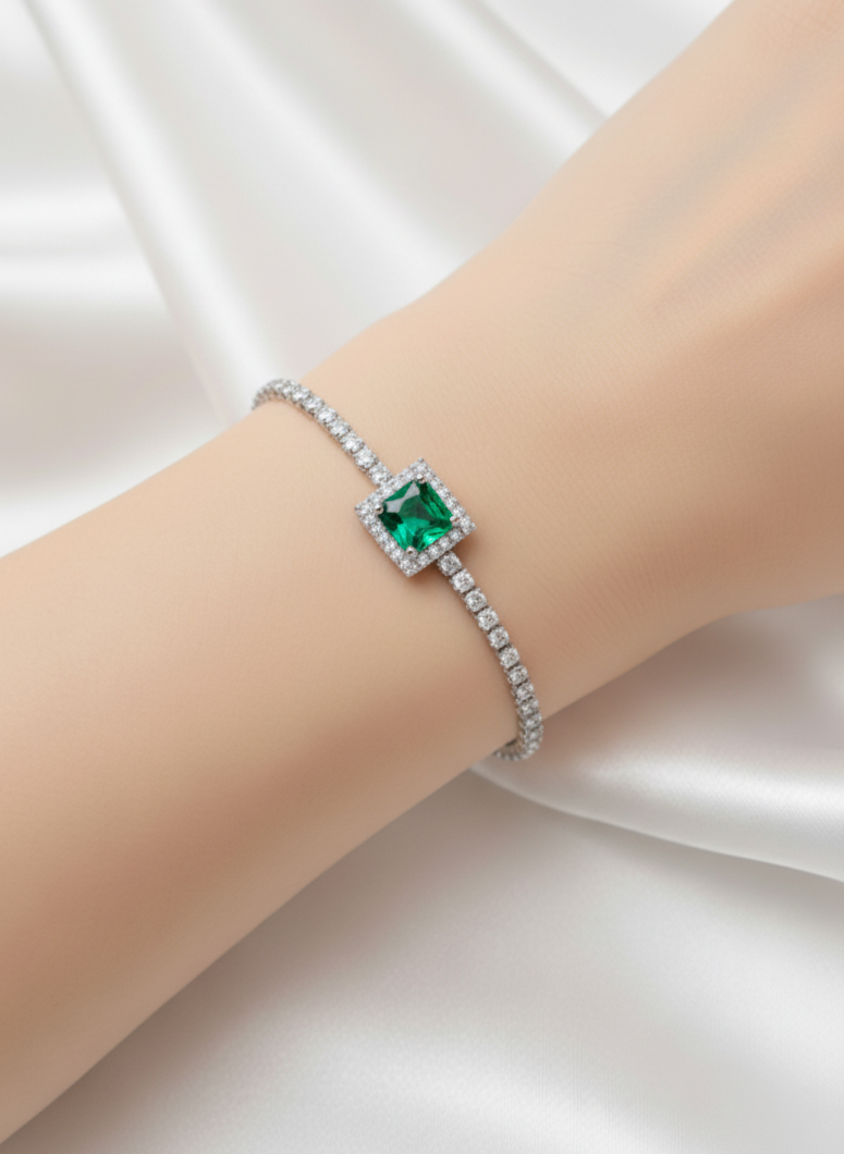 Antique Finish Silver Bracelet