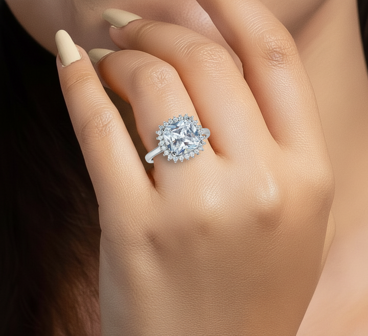 Dainty Silver Ring for Girls