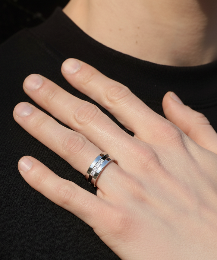Ring in Silver Gift Him