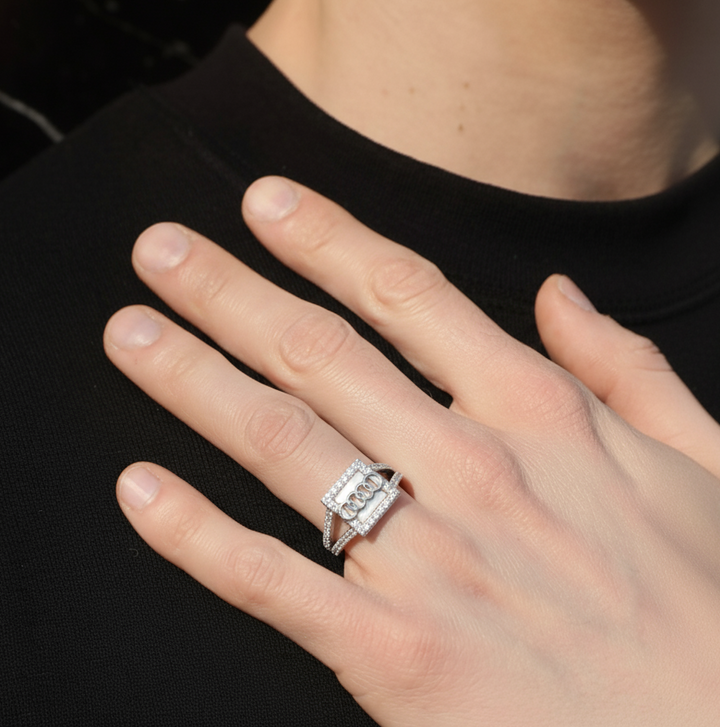 Deluxe Finish 925 Silver Ring