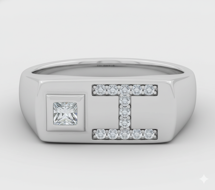 Gemstone Studded Ring Boys