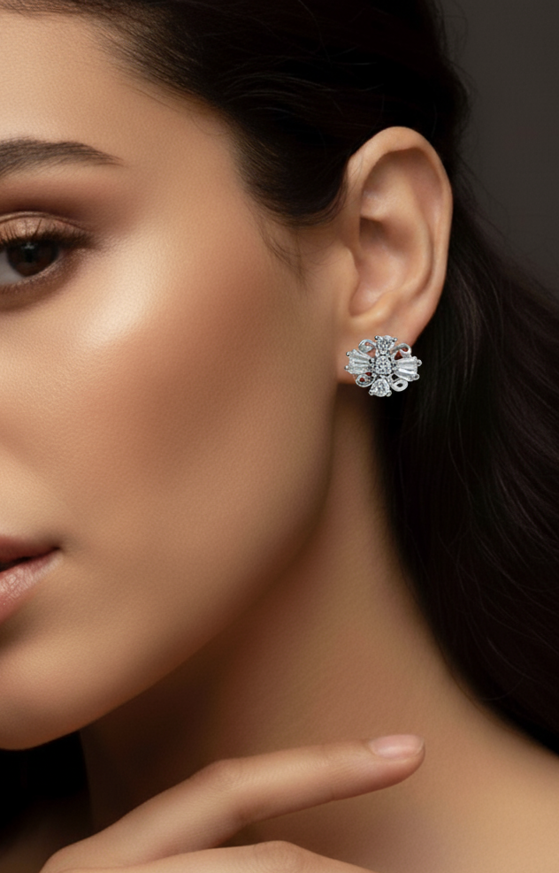 Antique Silver Dangler Earrings