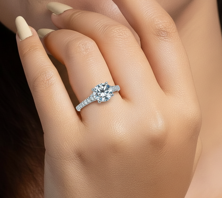 Classic Pearl Ring for Ladies