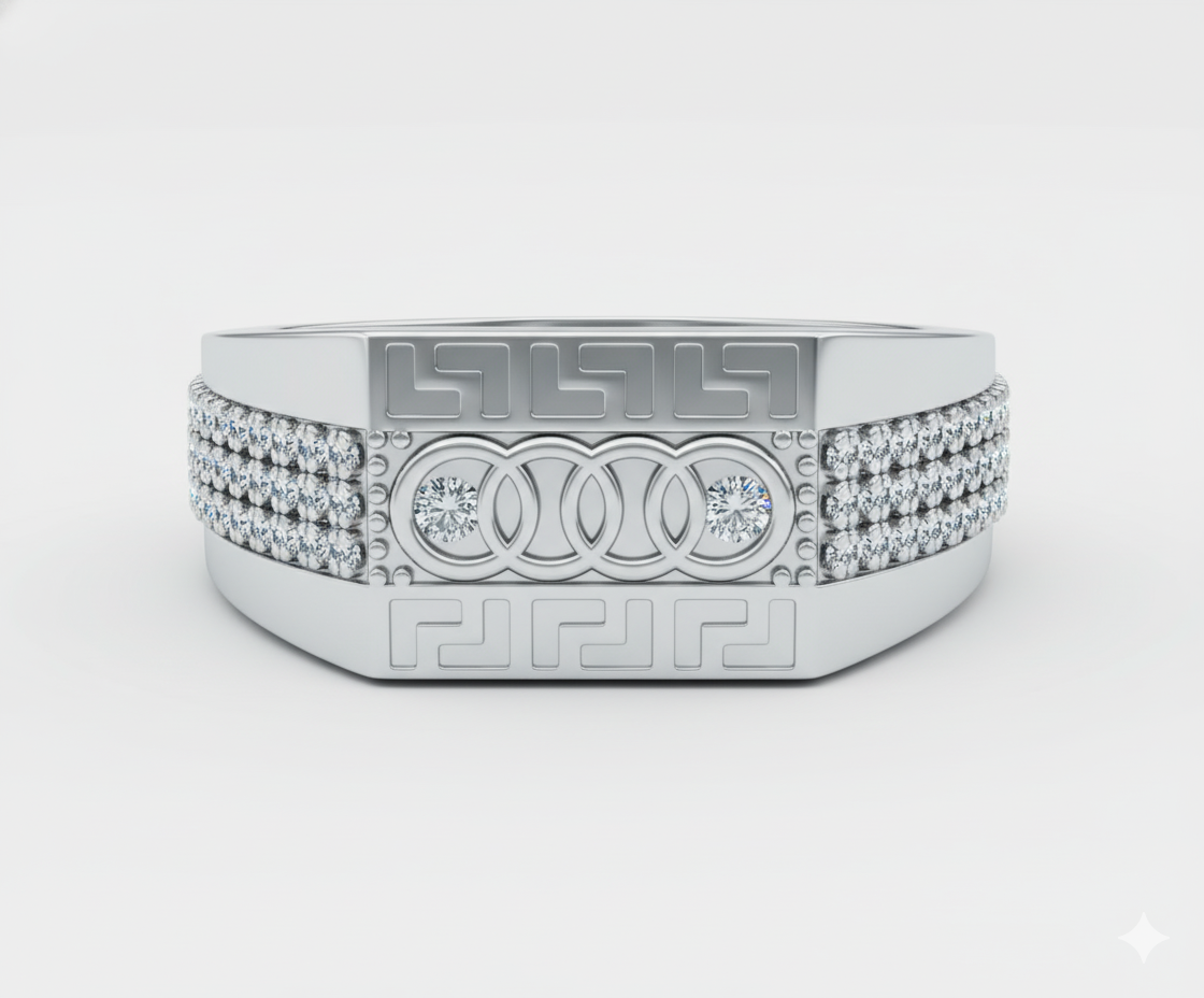 Daily Wear Silver Ring for Men