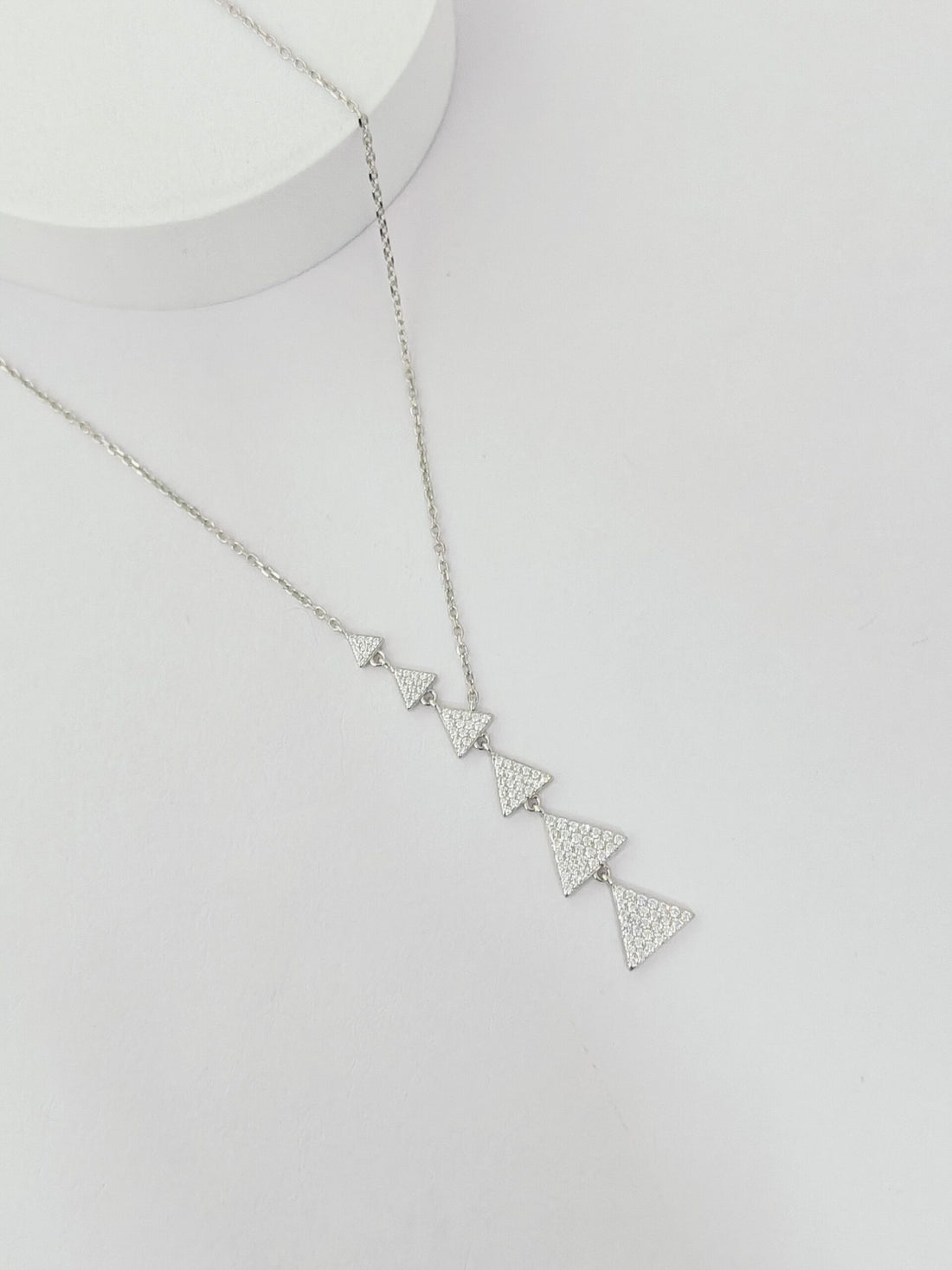 Triangale Mini Diamond Necklace
