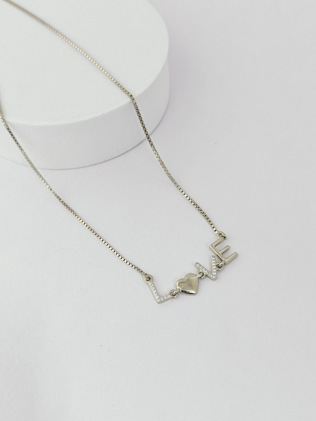 Love Silver Pendant