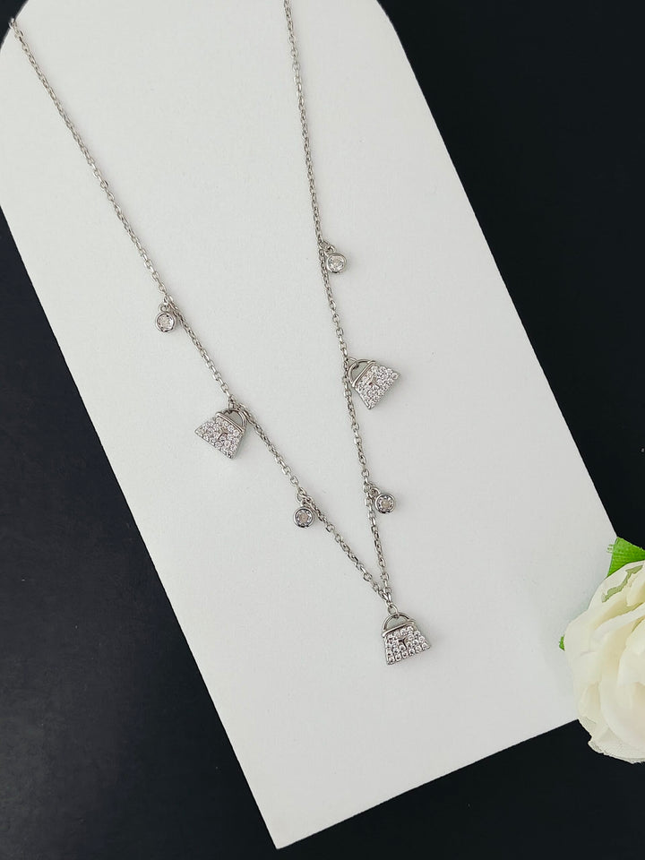 Handbag Diamond Necklace