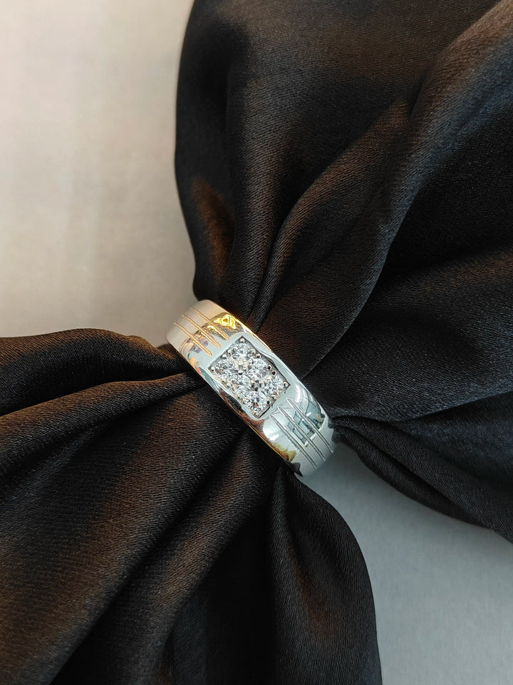 Raw Edge Ring for Men