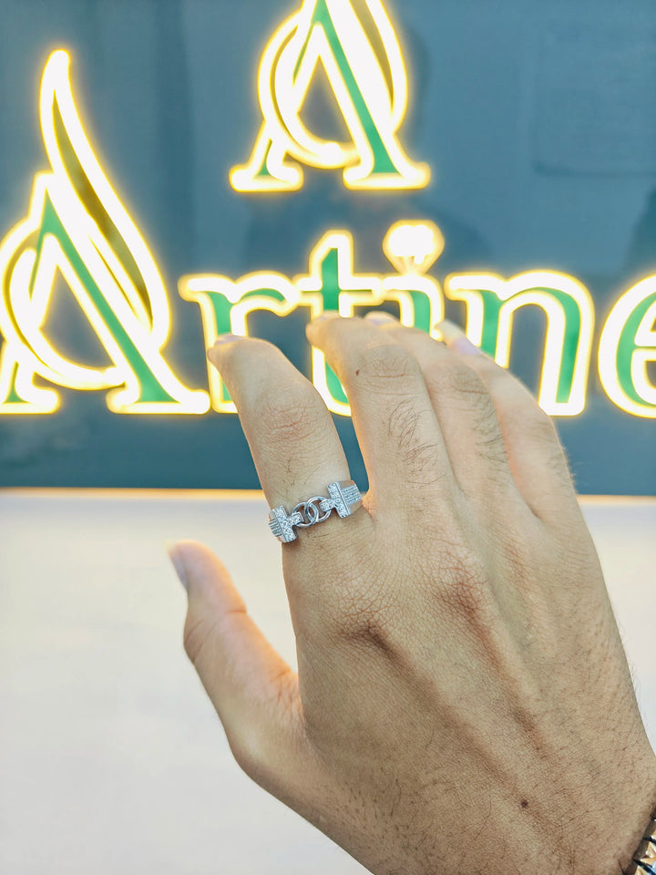 Gentlemen’s Daily Wear Silver Ring