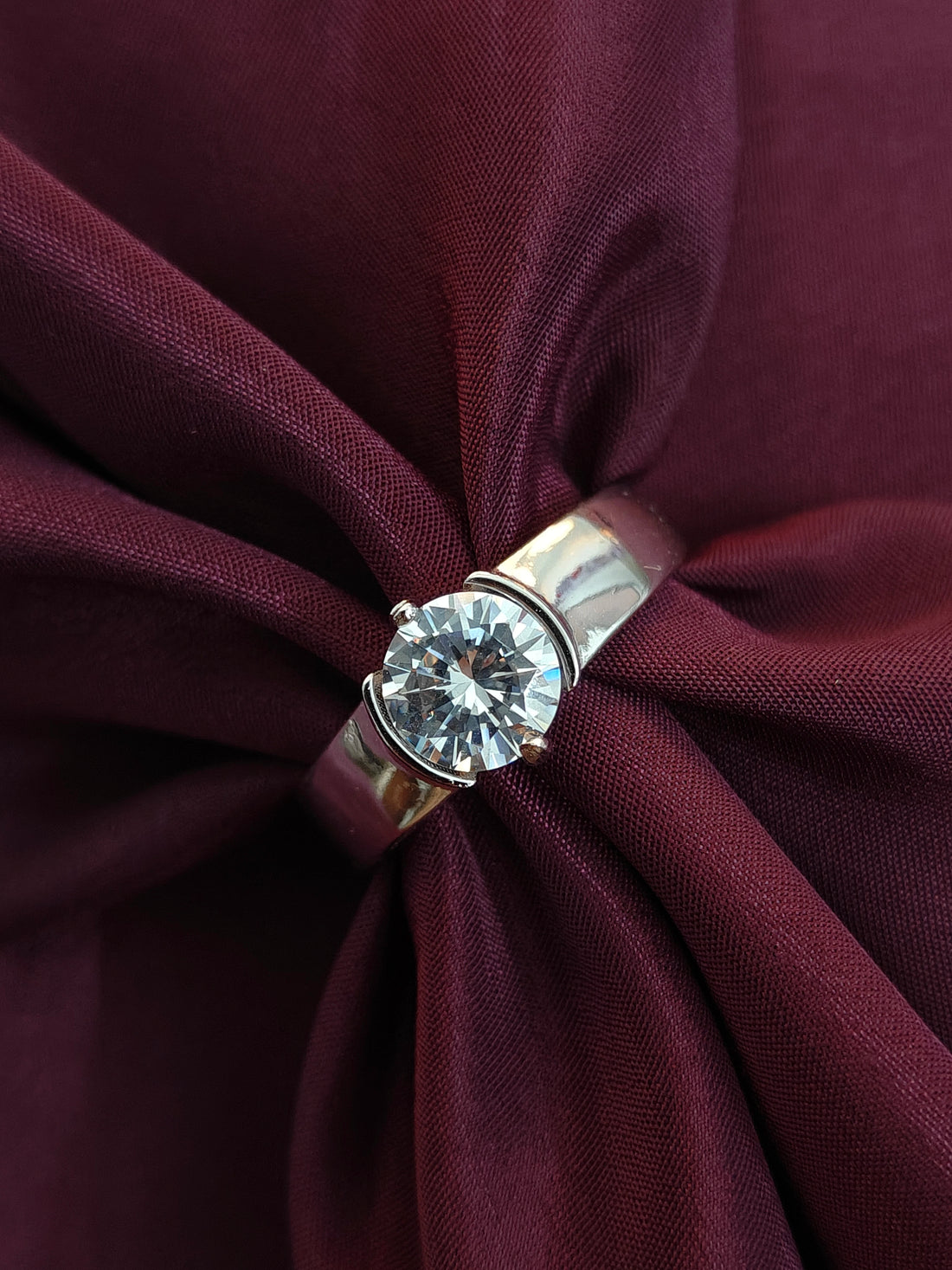 Noble Style Silver Ring Men