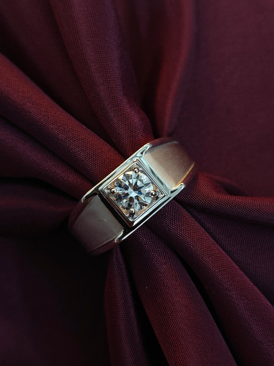 Digital Mesh Texture Ring