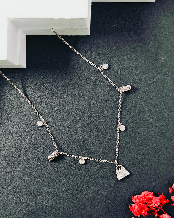 Handbag Diamond Necklace