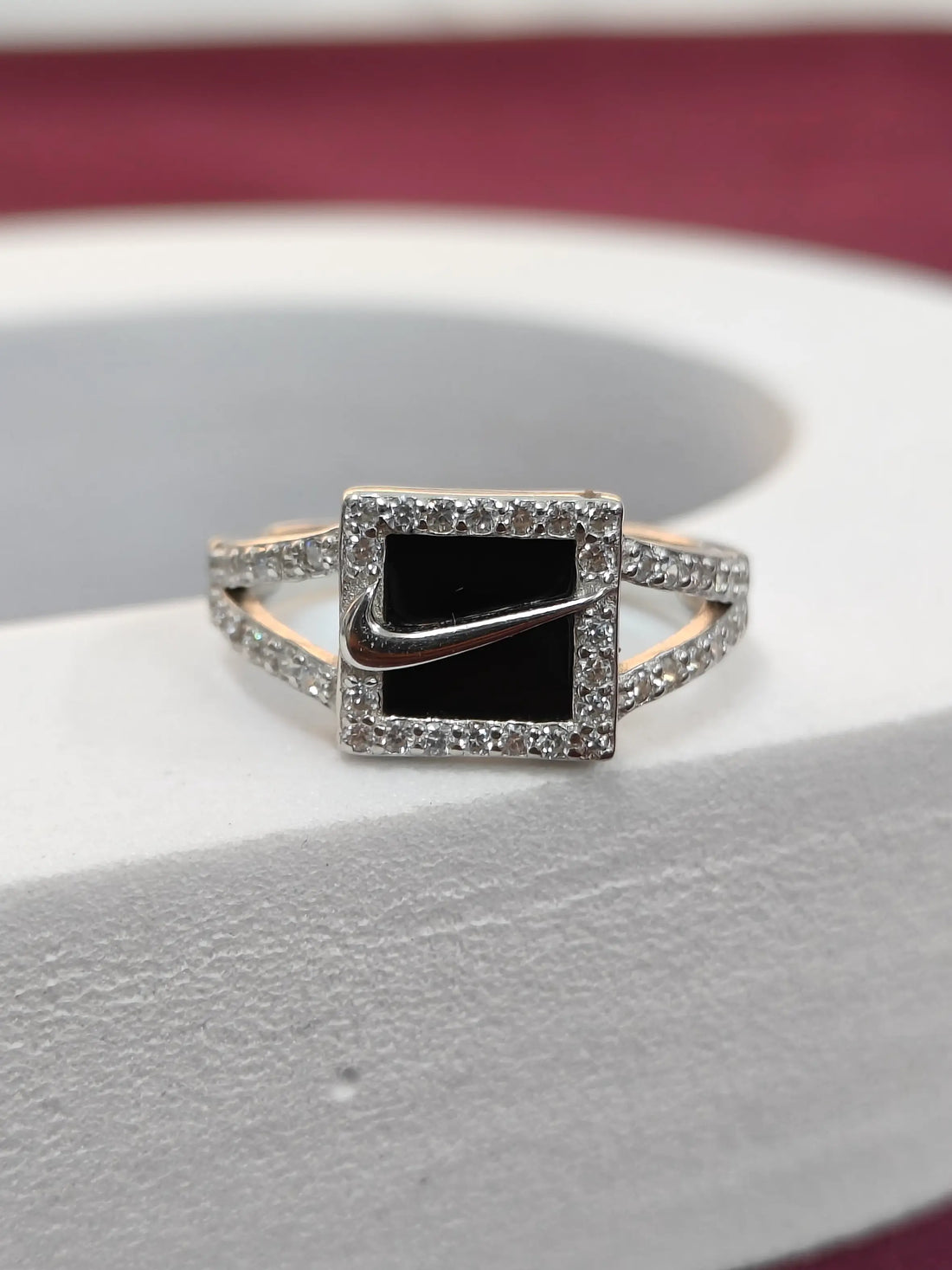 Trendy Designer Silver Band Men