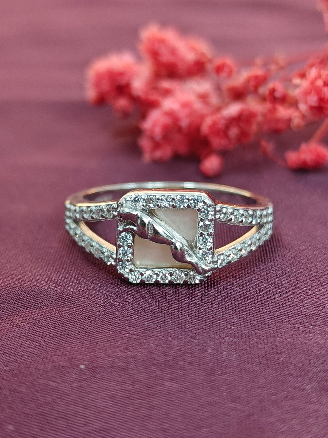 Designer Silver Band For Men