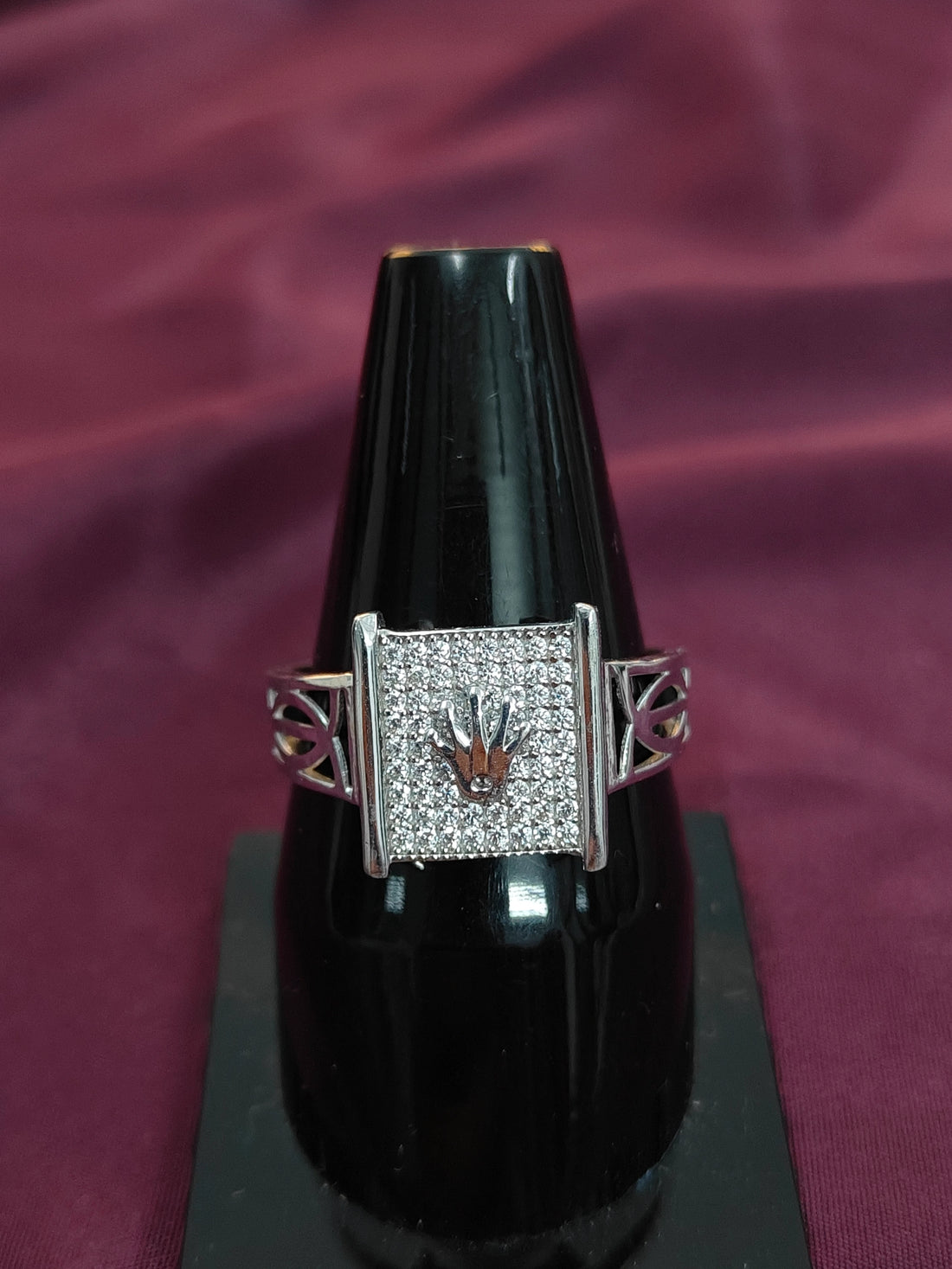 Thick Band Silver Ring Men