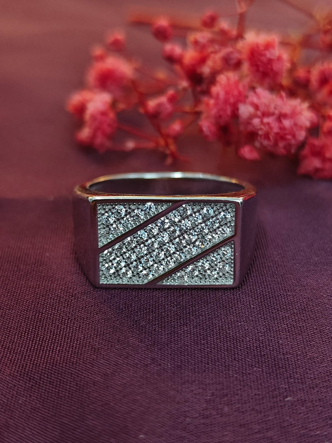 Gentleman's Classic Silver Ring
