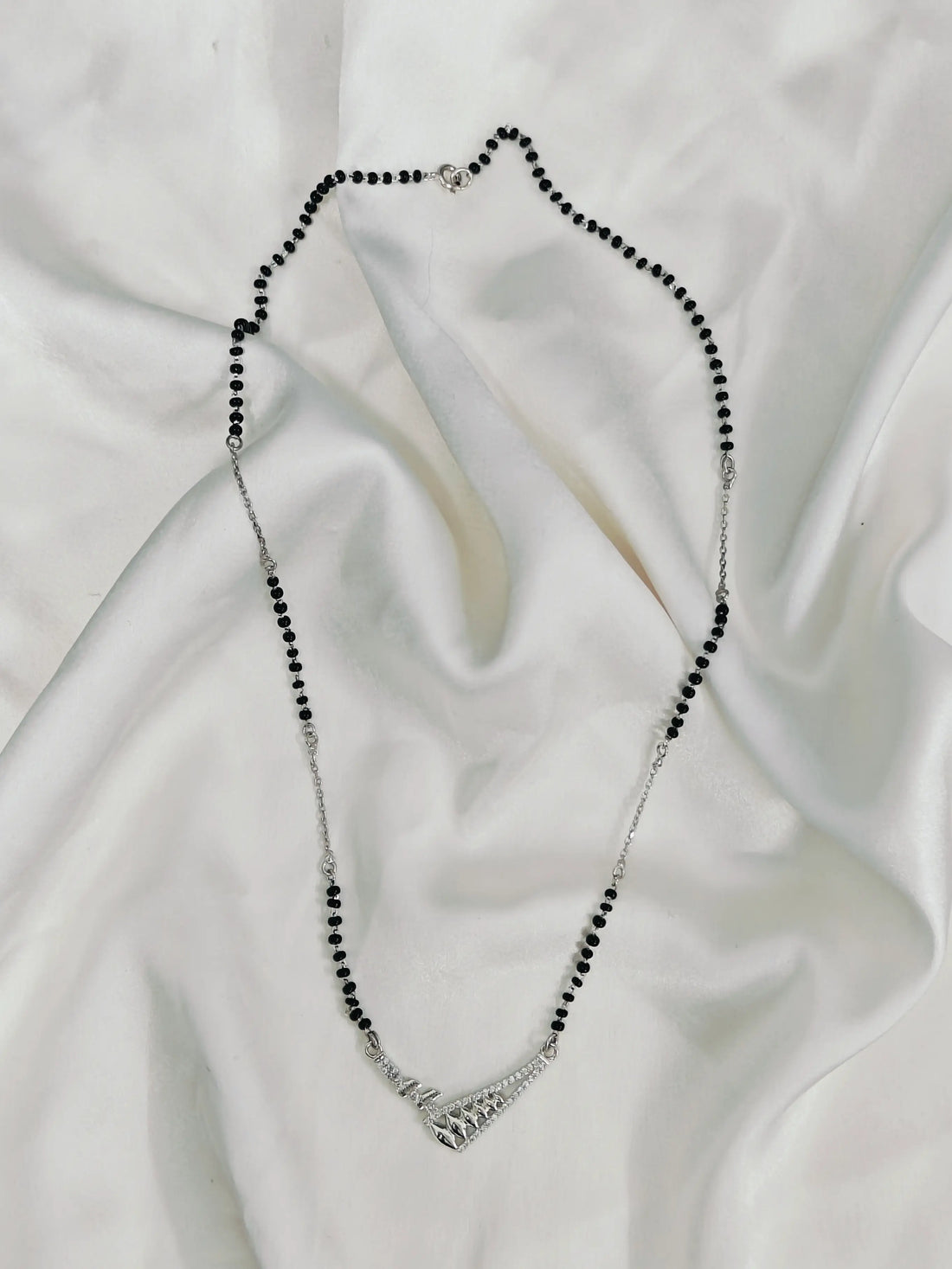 925 Silver Mangalsutra Elegant Ethnic Jewelry