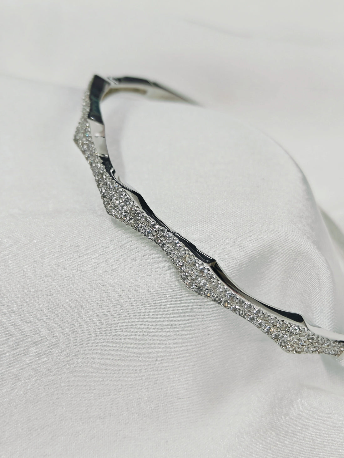 Antique Engraved Silver Bangles