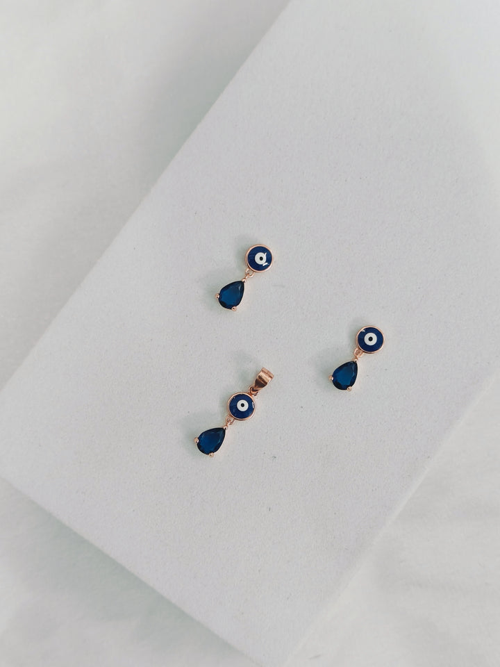 Antique Earrings with Pendant