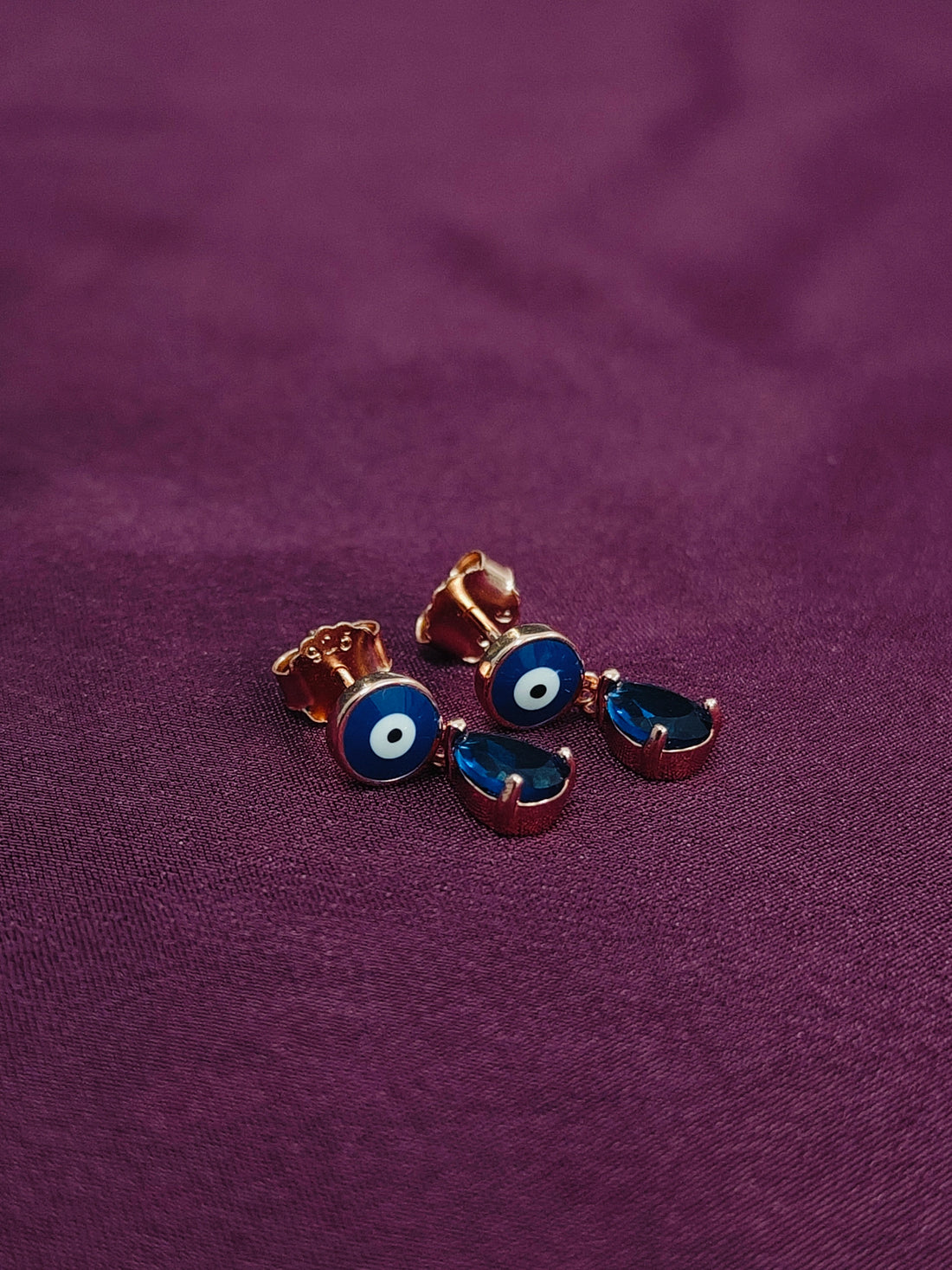 Antique Earrings with Pendant