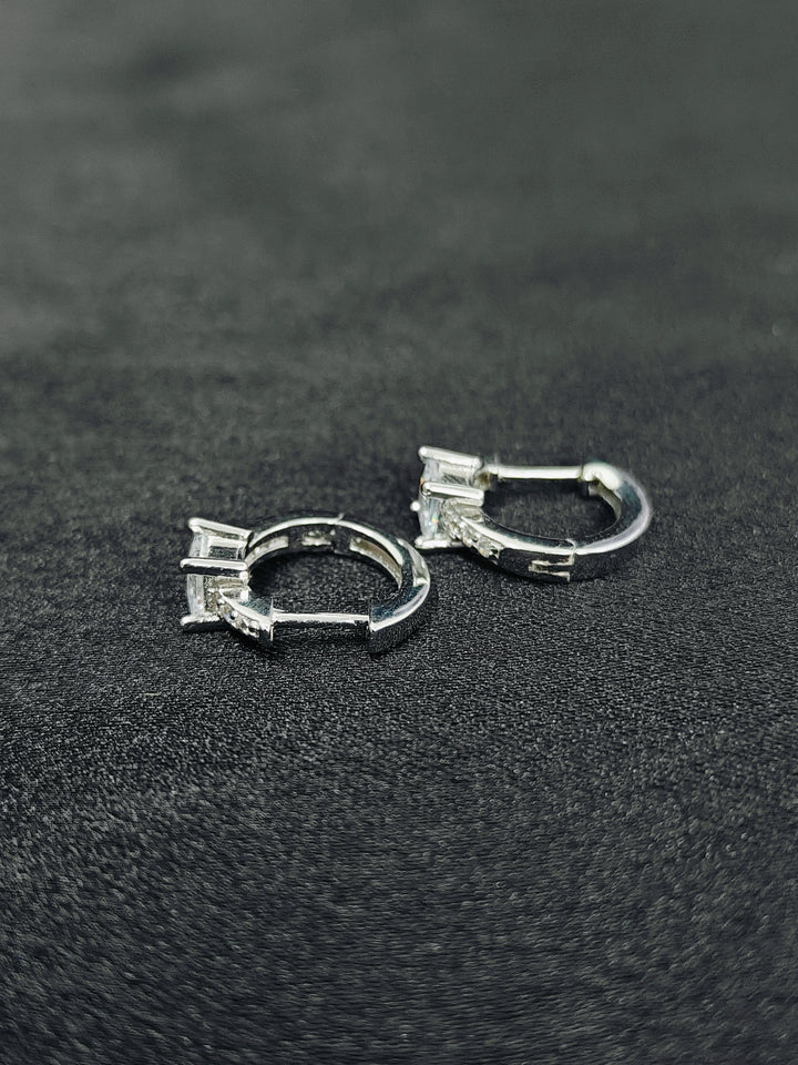 Women’s Simple Silver Hoop Bali