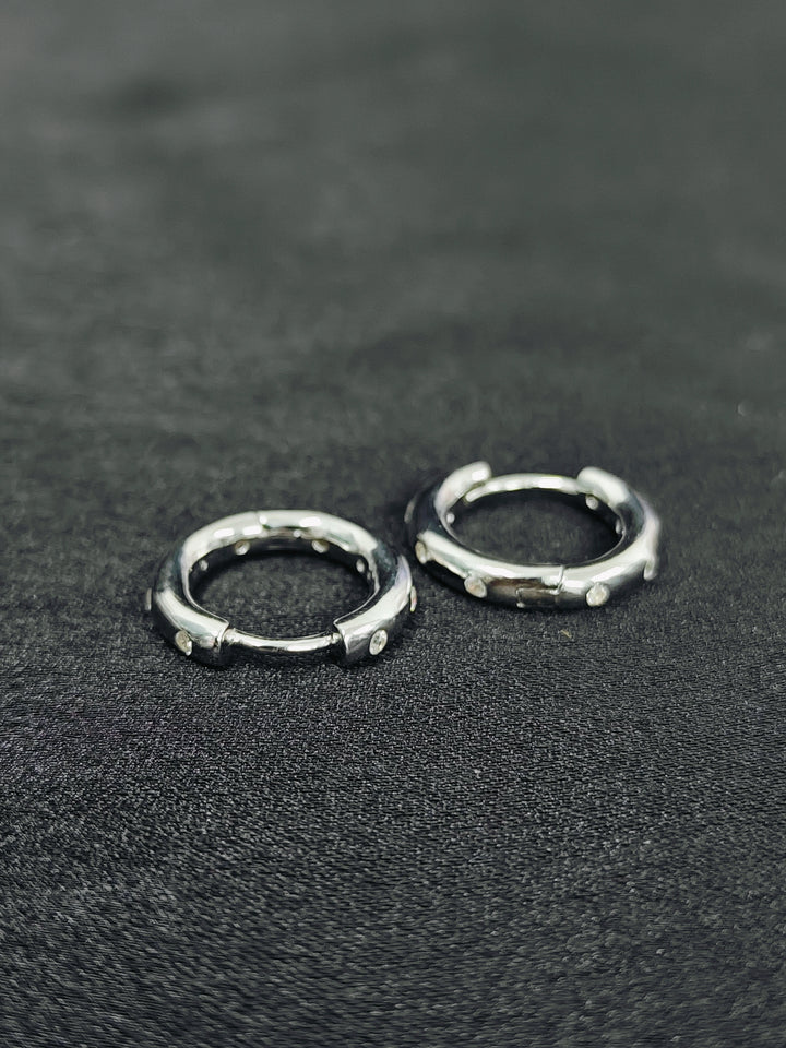 Tribal Silver Bali Earrings