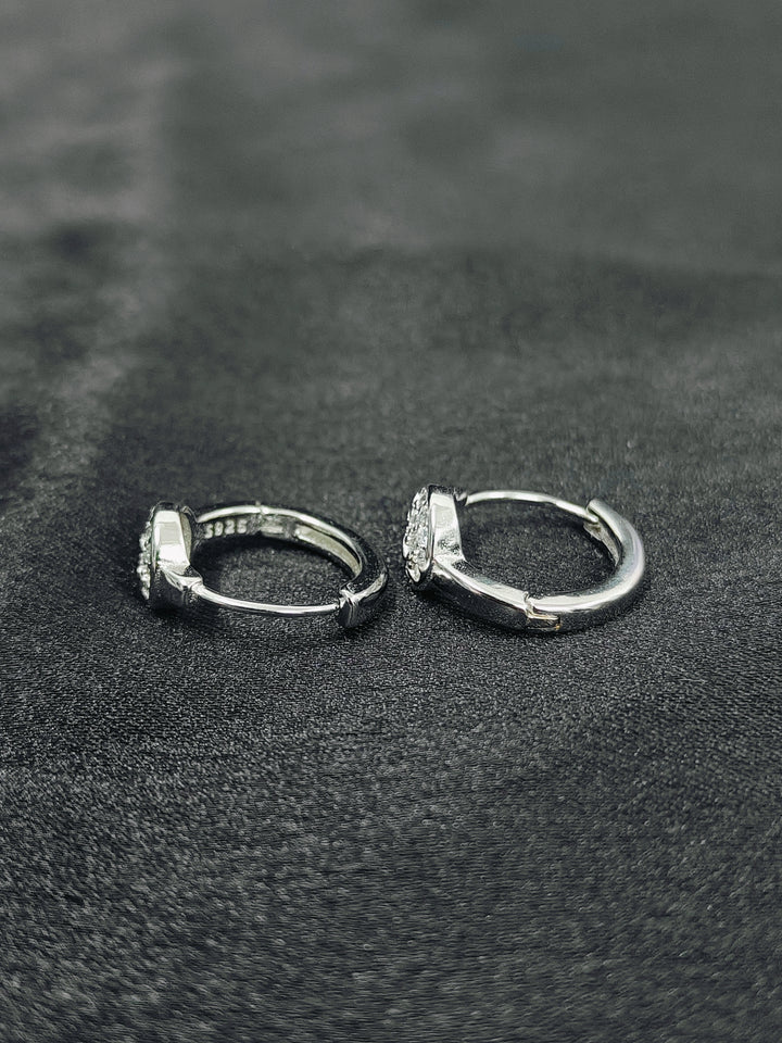Women’s Bali Earrings with Zircon Stones