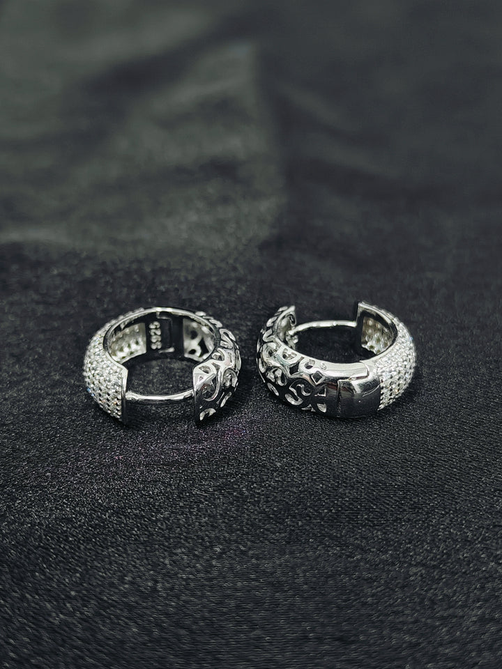 Women’s Pearl Silver Bali Earrings