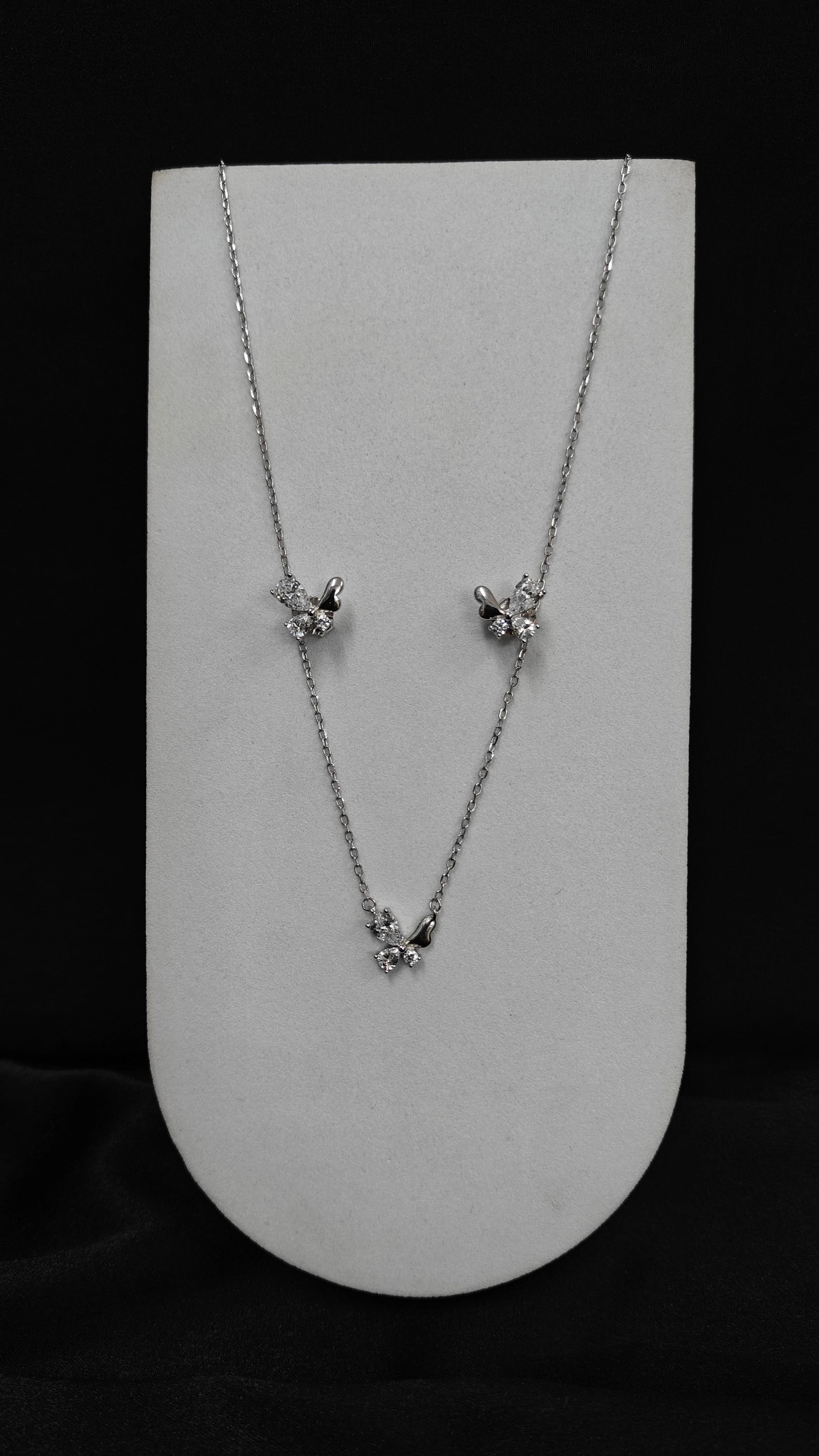 Pendant Necklace with Stud Earrings Set for Girls