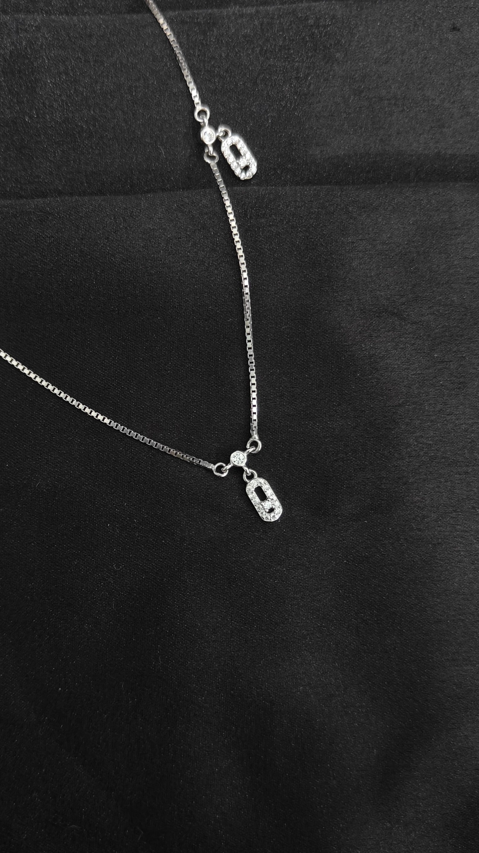 Stylish Dual Tone Chain Pendant & Earrings for Casual Wear