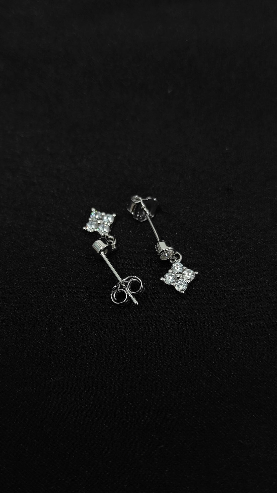 Premium Quality Silver Chain Pendant & Earring Set for Women