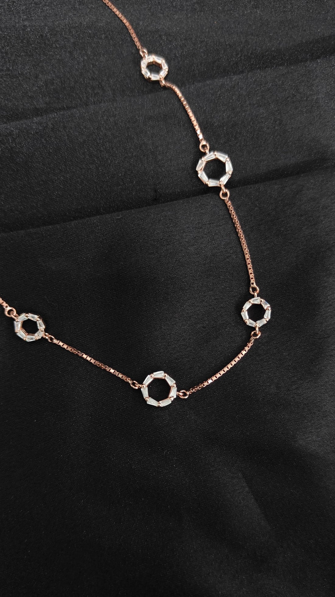 Stylish Crystal Pendant and Earrings Set