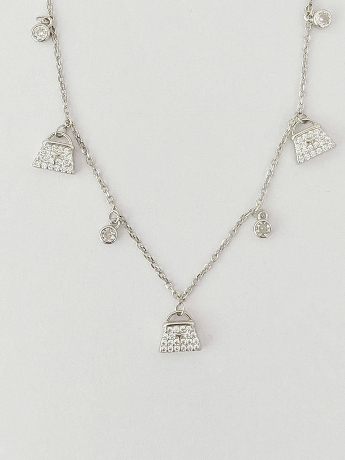 Handbag Diamond Necklace